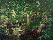 Woodland Stream, Charles Muller